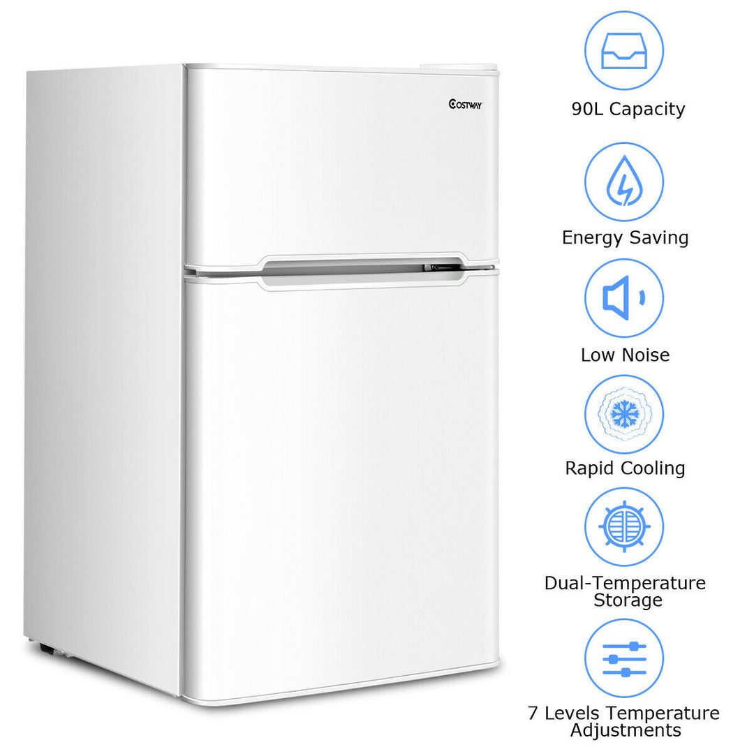 Freestanding Undercounter Refrigerator-White