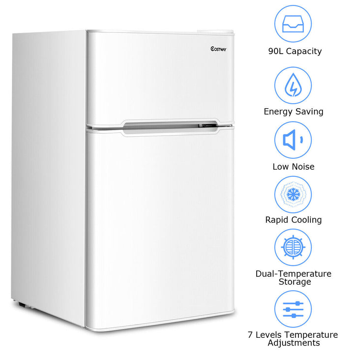 Freestanding Undercounter Refrigerator-White