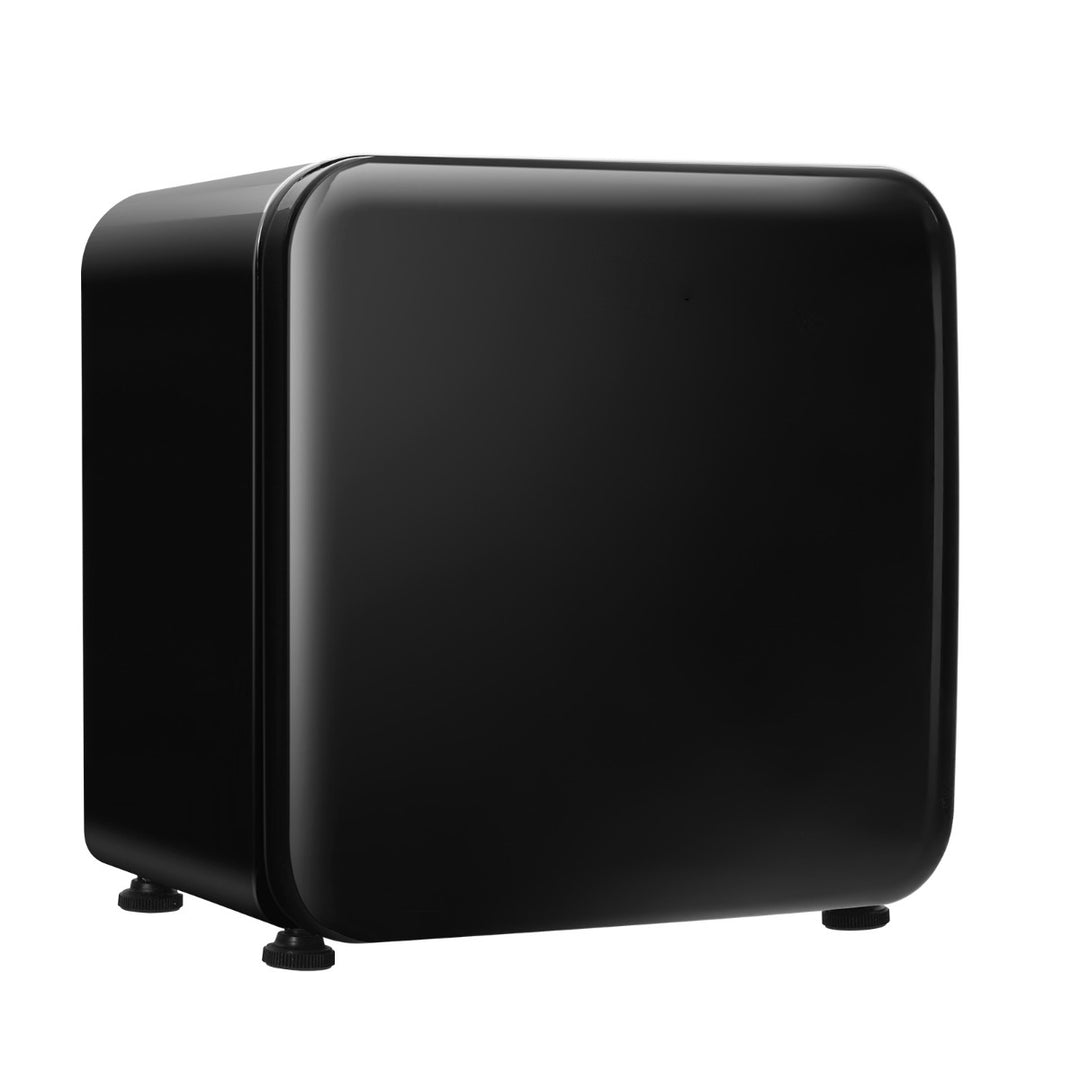 Compact Refrigerator with Reversible Door-Black