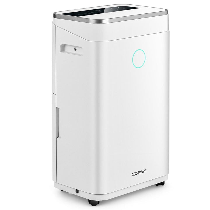 25L/Day Dehumidifier with 6.5L Water Tank and 24H Timer for Home Basement-25L