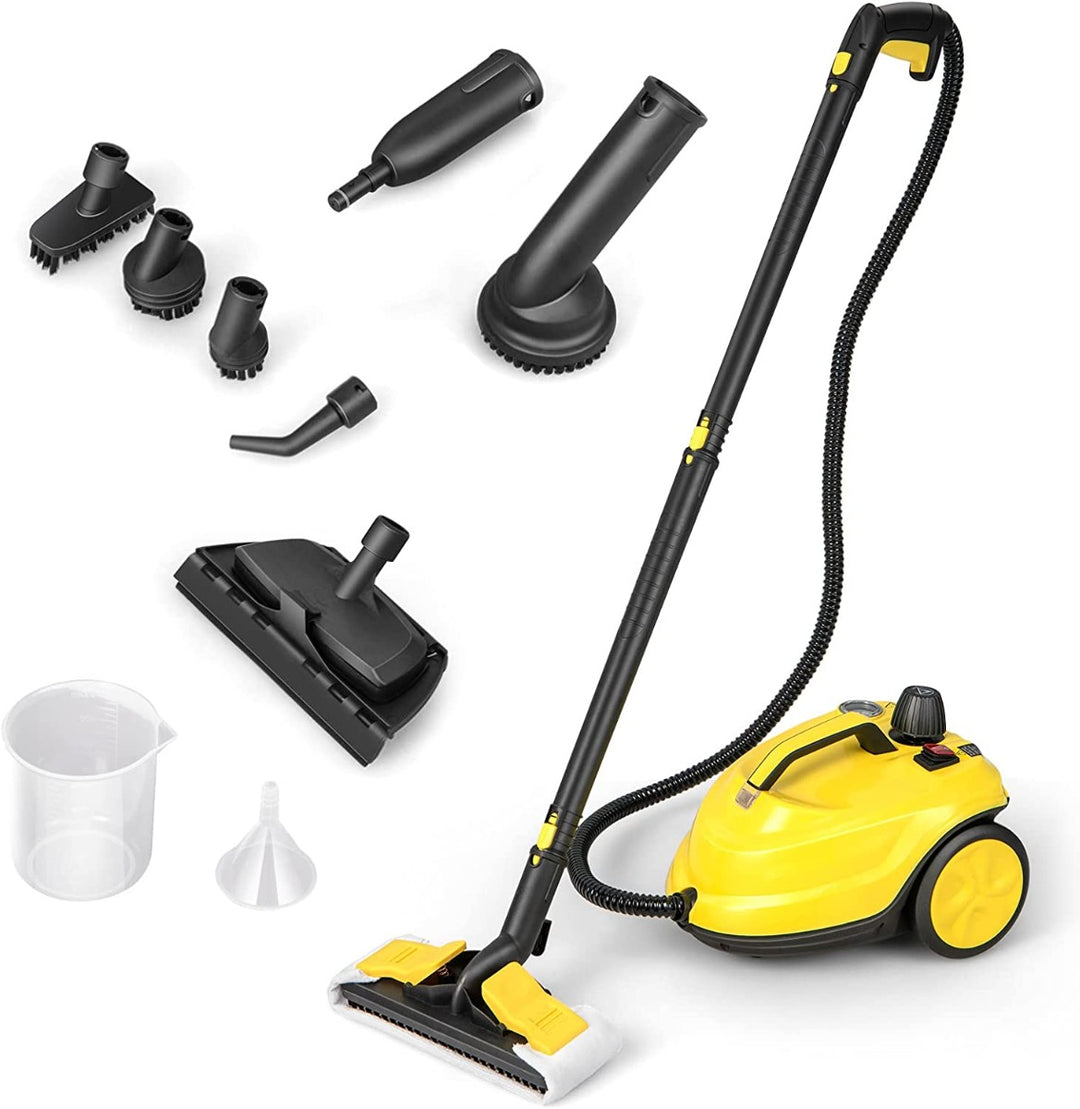 2000W 1.8L Multipurpose Adjustable Steam Cleaner with 13 Accessories