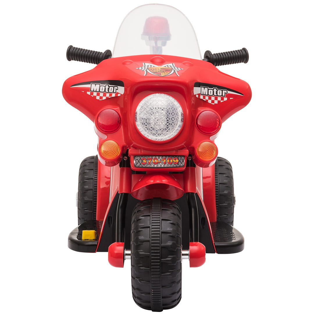 Kids 6V Electric Ride On Motorcycle Toy for 18 - 36 Months Red