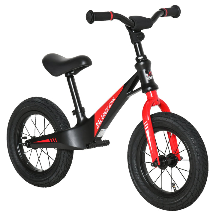 Kids Balance Bike, Adjustable Handlebar, Padded Seat, for 3-6 Years Old, Black