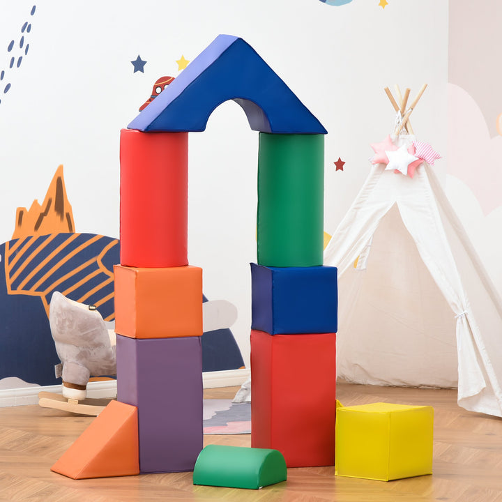 Soft Play Kids Climb and Crawl Toy, Foam Building and Stacking Blocks