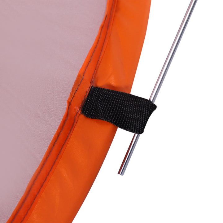 Pop up Beach Tent with Sun Shelter Portable Automatic - Orange