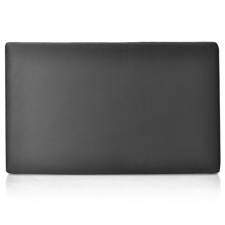 Modern Wall-mounted Upholstered Sponge Padded Headboard-Black