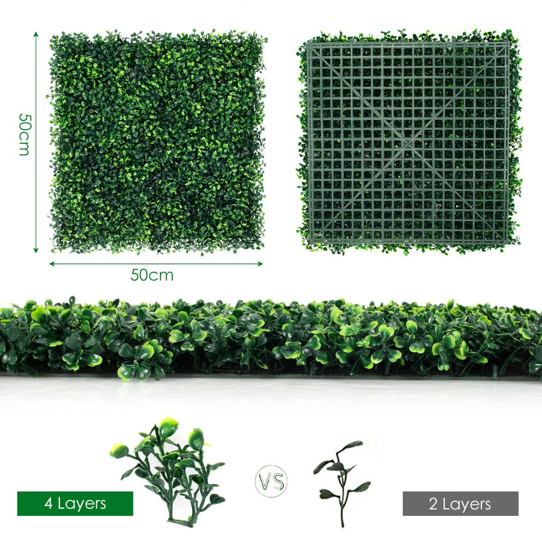 Artificial Hedge Panels with Multi-Layers Leaves