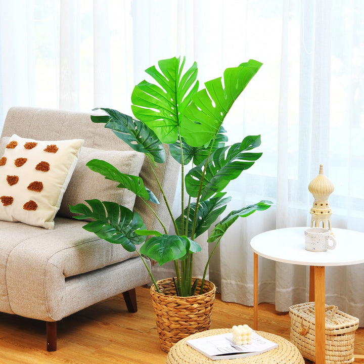 Artificial Monstera Plants for Indoor Decoration-1.2M