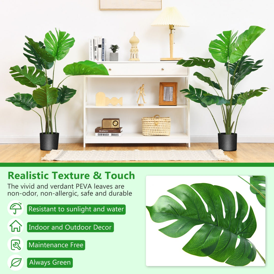 Artificial Monstera Plants for Indoor Decoration-1.2M