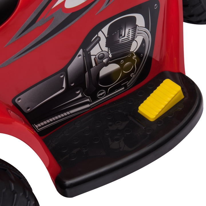 Kids 6V Electric Ride On Motorcycle Toy for 18 - 36 Months Red