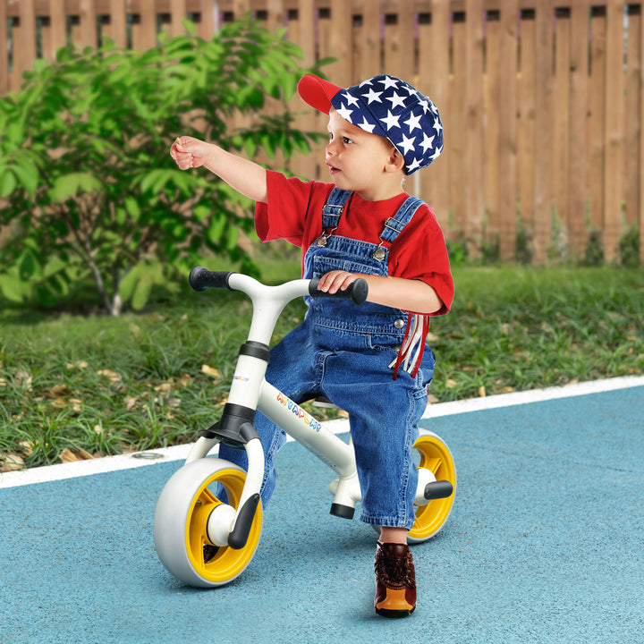 AIYAPLAY 8" Balance Bike, Lightweight Training Bike for Children, with Adjustable Seat, EVA Wheels, Easy installation - Orange