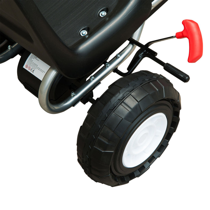 Pedal Go Kart Toy for Kids with Rubber Wheels Outdoor Race