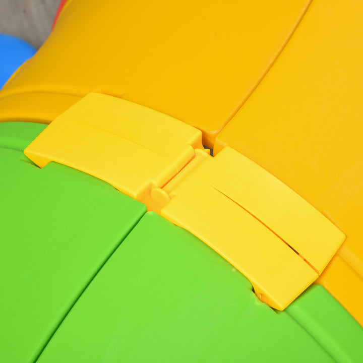 Play Tunnel, Caterpillar Tunnel for Kids Climb, Toddler Play Structure for Ages 3-6 Years, Indoor, Outdoor, Multi-coloured
