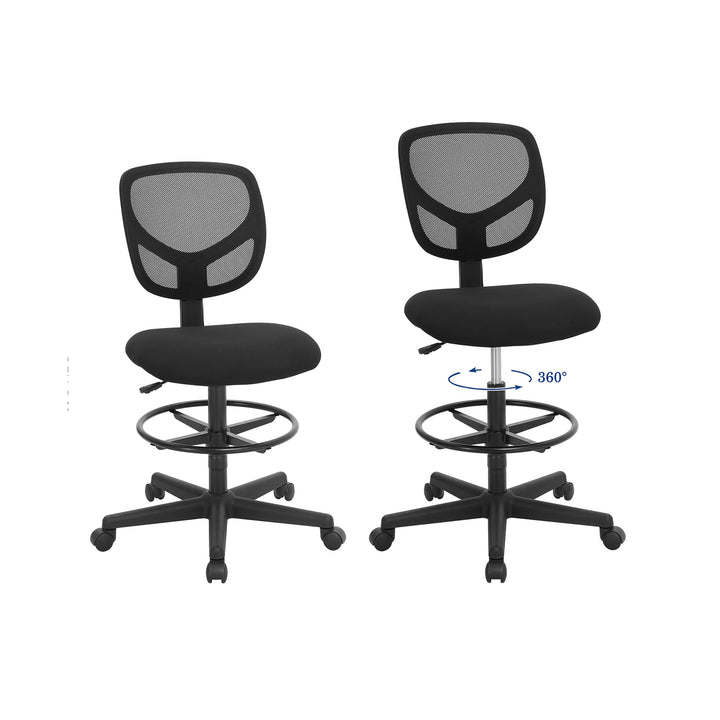 Mesh Drafting Stool Chair