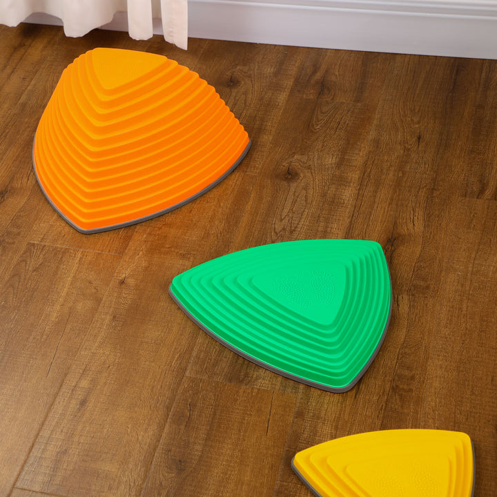 Stepping Stones, Sensory Play, Stackable, Non-Slip Kids Obstacle Course