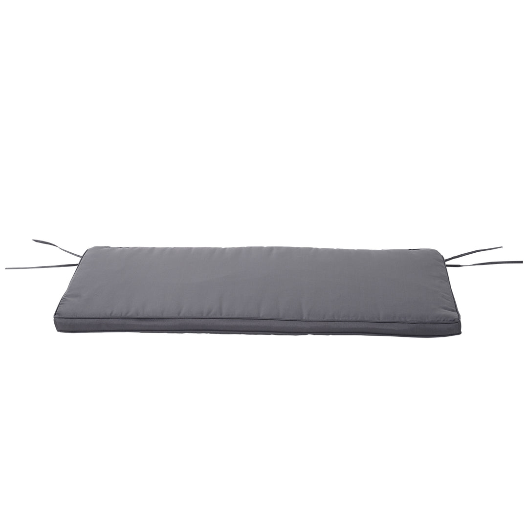 Polyester 2-Seater Swing Chair Replacement Cushion Grey