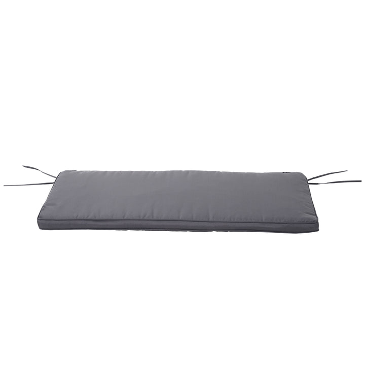 Polyester 2-Seater Swing Chair Replacement Cushion Grey