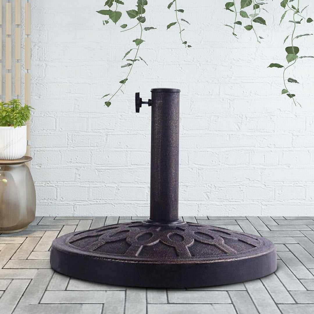 38mm-48mm Heavy Duty Umbrella Stand Holder with Wheels