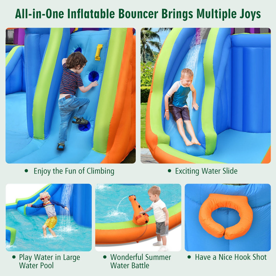 Kids Inflatable Bouncy Castle with Double Slides