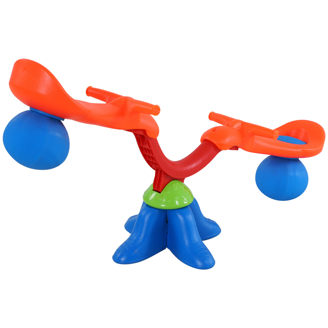 Kids PP 360 Rotation Spinning Seesaw Orange/Blue