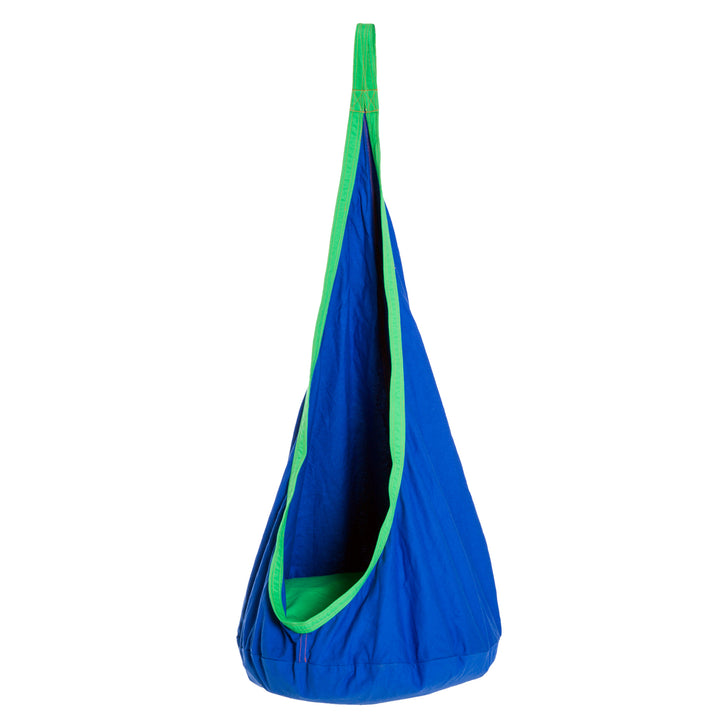 Swing Seat Hammock, φ70 x 150H cm-Blue