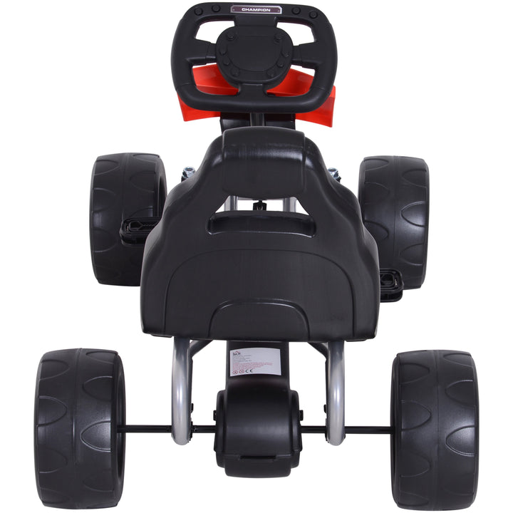 Kids Pedal Go Kart Ride-on, 80Lx49Wx50Hcm-Red/Black