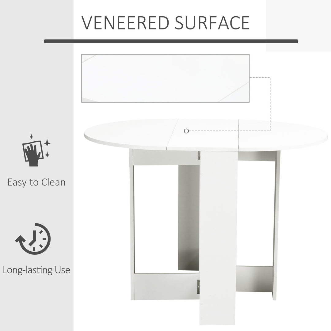 Folding Drop Leaf Dining Table Foldable Bar Table for Small Kitchen,Dining Room