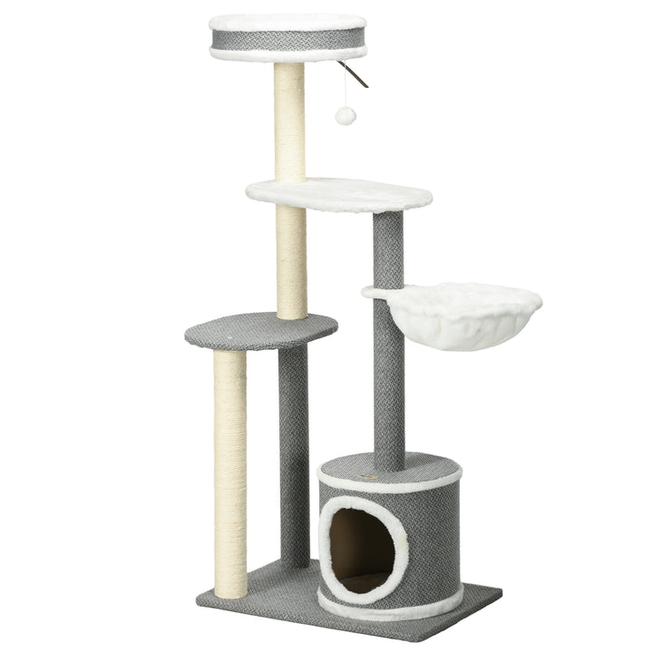 Cat Tower Tree for Indoor Cats w/ Scratching Posts