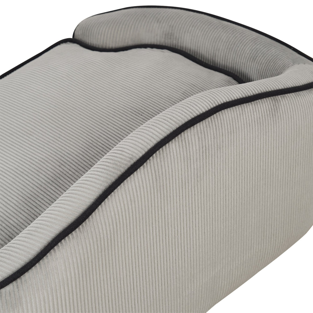 Pet Sofa Couch Small Sized Dog Various Cat Sponge Cushioned Bed Lounge Gray