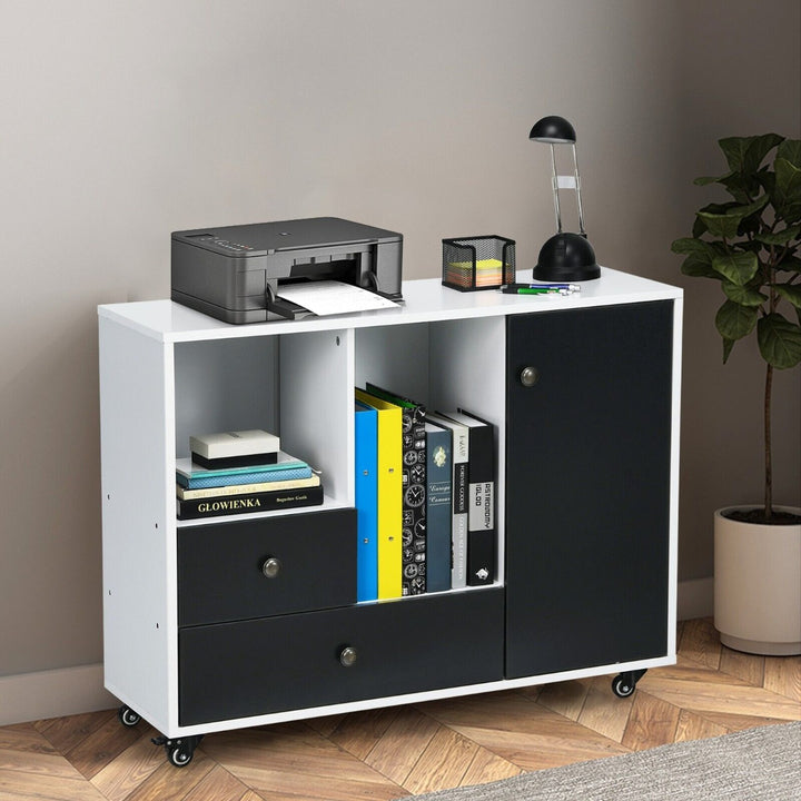 Stationery Storage Cabinet Chest with 2 Drawers