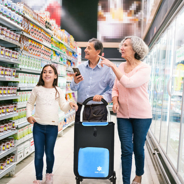 2 Wheeled 53L Shopping Trolley / 50kg Sack Barrow