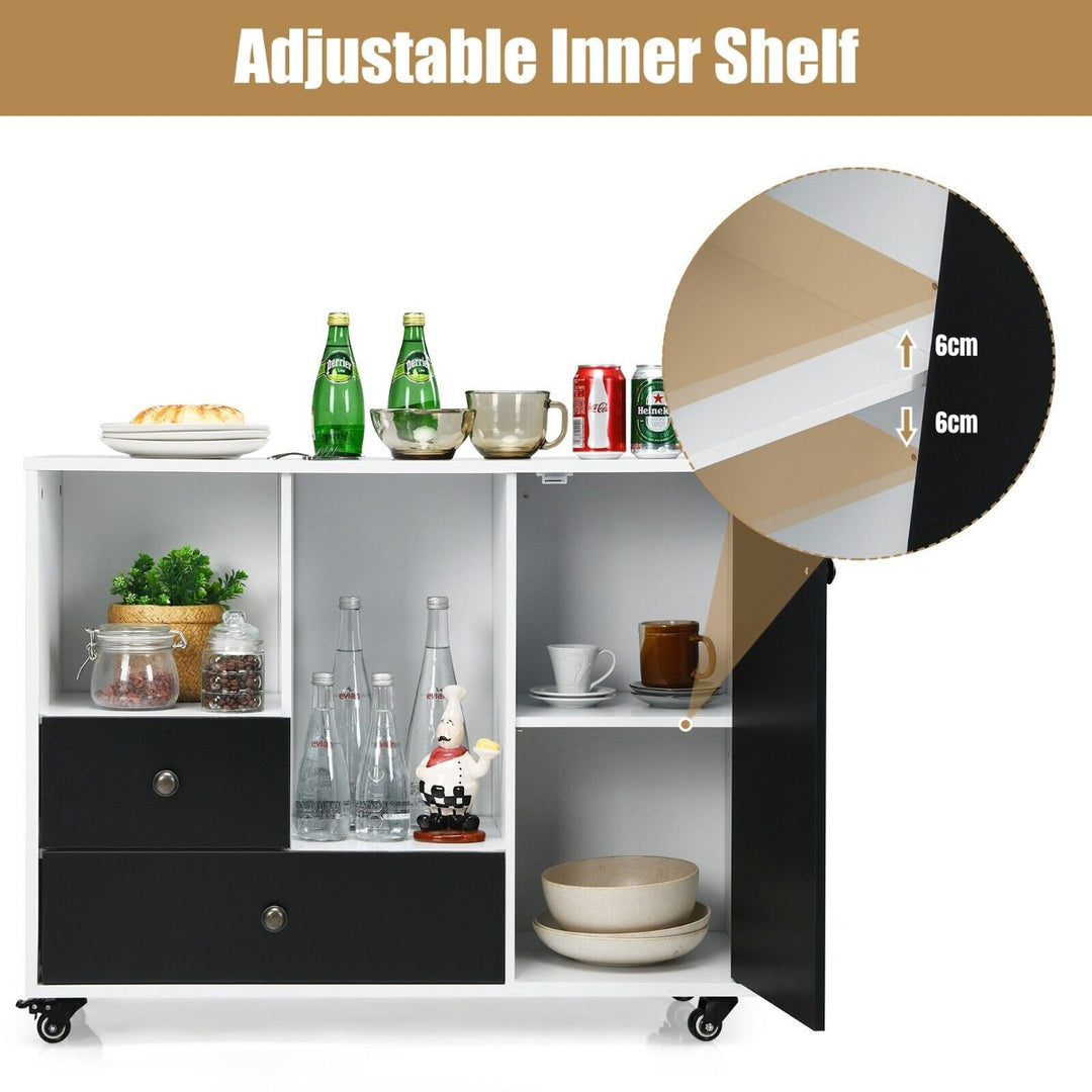 Stationery Storage Cabinet Chest with 2 Drawers