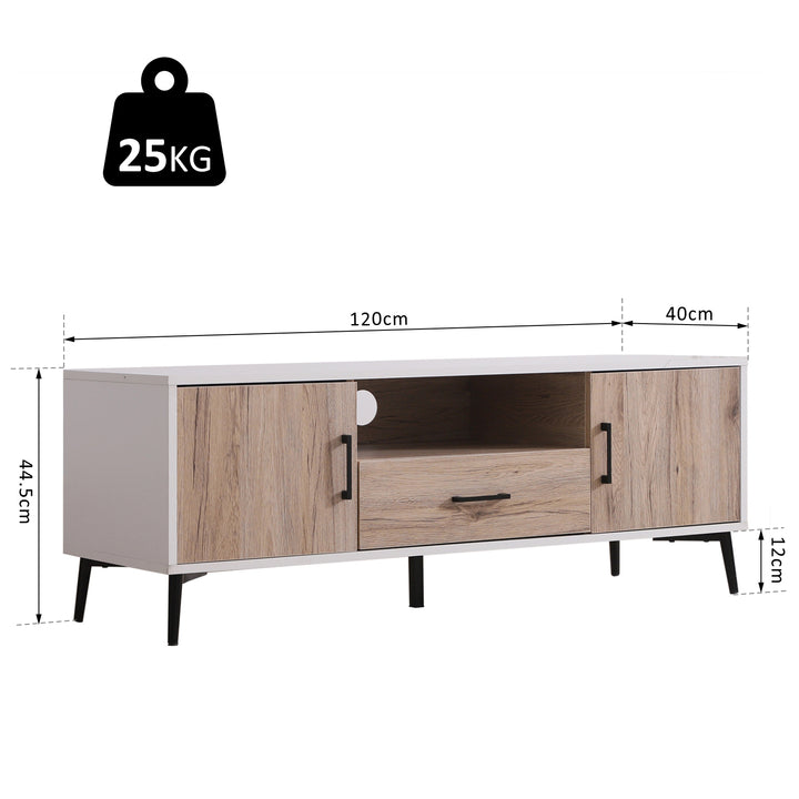 TV Unit TV Cabinet Stand DVD Media Center Drawer Recorder Receiver System Unit Shelf Cupboards Storage Nordic Livin