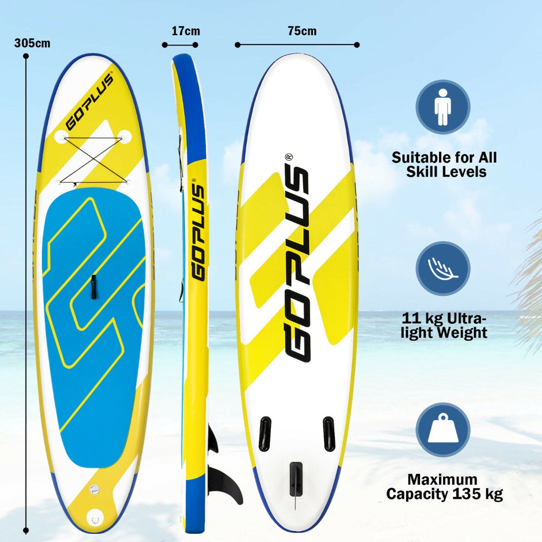 Stand Up Paddle Board with Adjustable Paddle