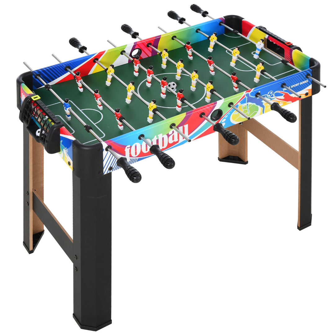 2.8ft Foosball Table Football Game Table Arcades Competition Sized for Indoor, Game Room, Bars