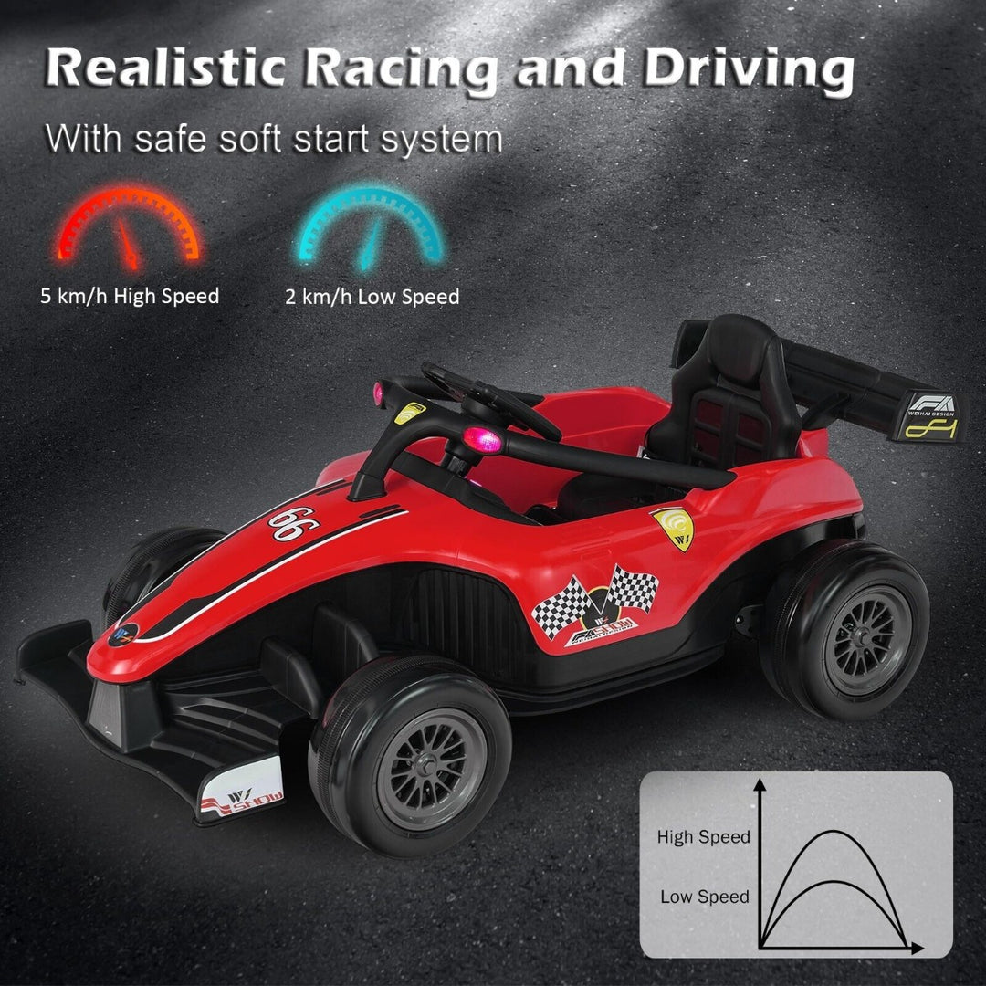 Kids Ride on Car with Remote Control and MP3 Music-Red