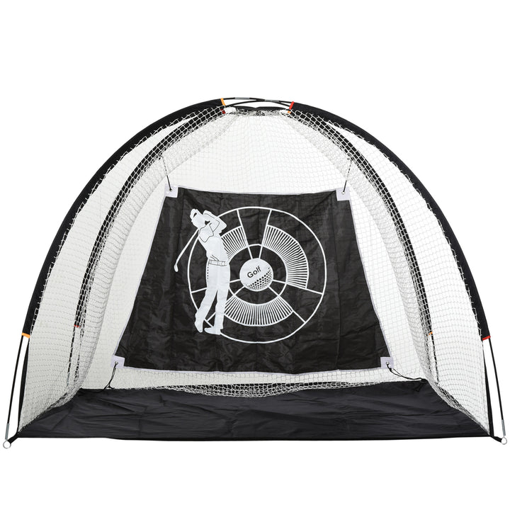 Golf Practice Net with Target Hitting Cloth for Backyard Driving Range Chipping Net with Carry Bag for Indoor &amp; Outdoor Sports Training
