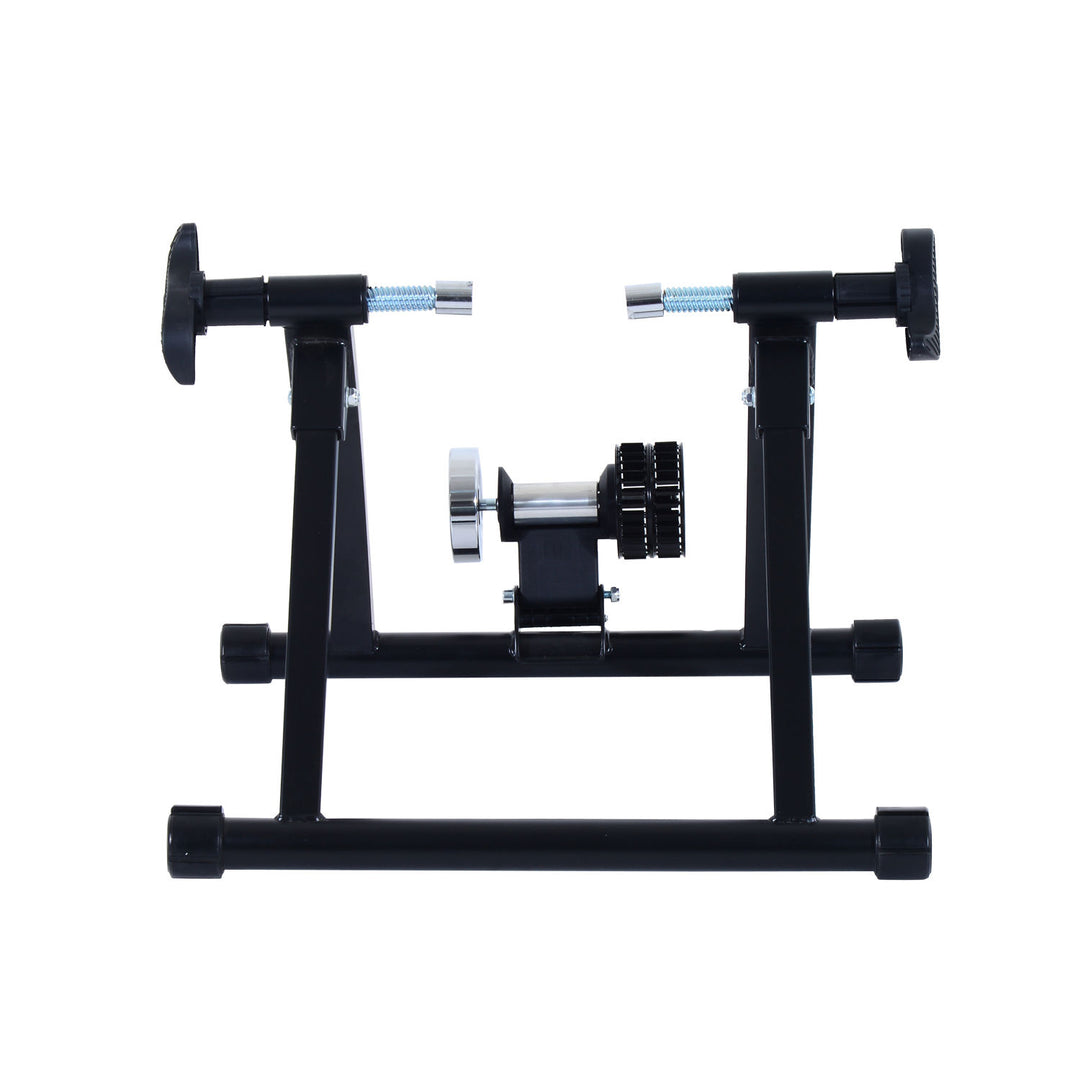 Foldable Indoor Bicycle Bike Turbo Trainer-Black