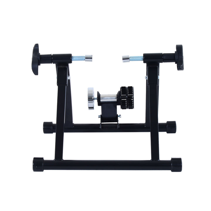 Foldable Indoor Bicycle Bike Turbo Trainer-Black