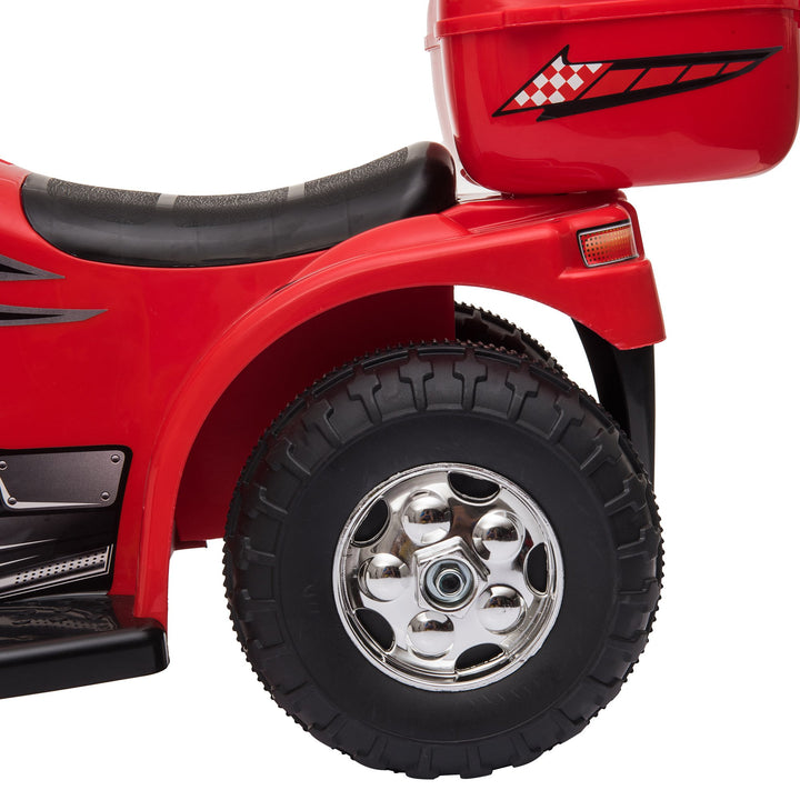 Kids 6V Electric Ride On Motorcycle Toy for 18 - 36 Months Red