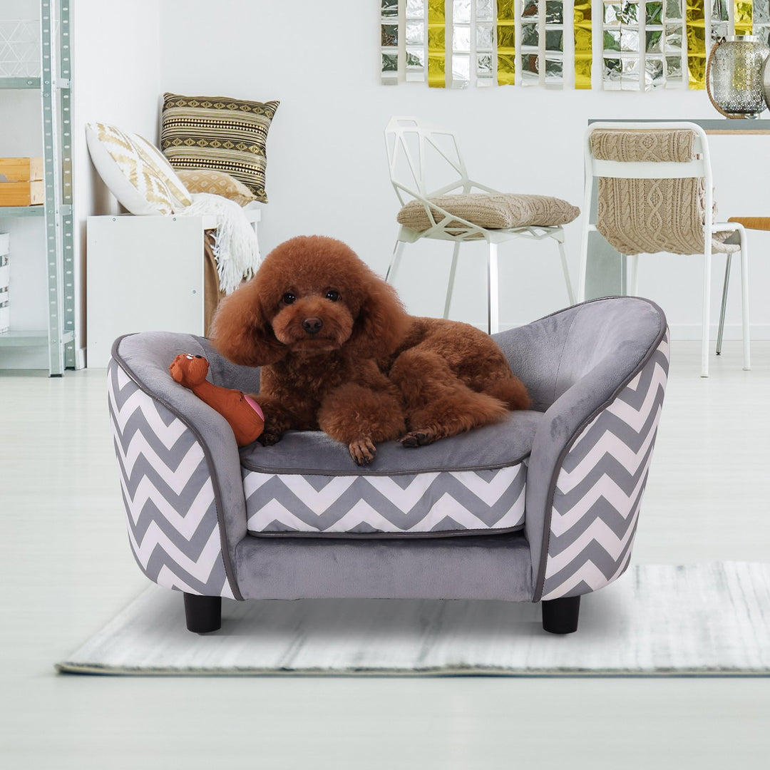 66.5Lx40.5Wx35.5H cm Pet Sofa-Grey