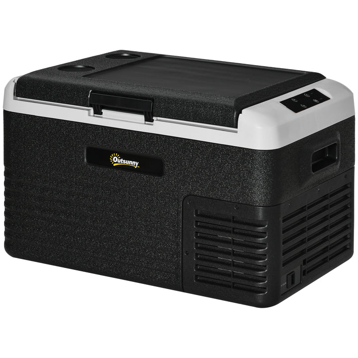 30L Car Refrigerator Portable Fridge Freezer, Electric Cooler for Picnic
