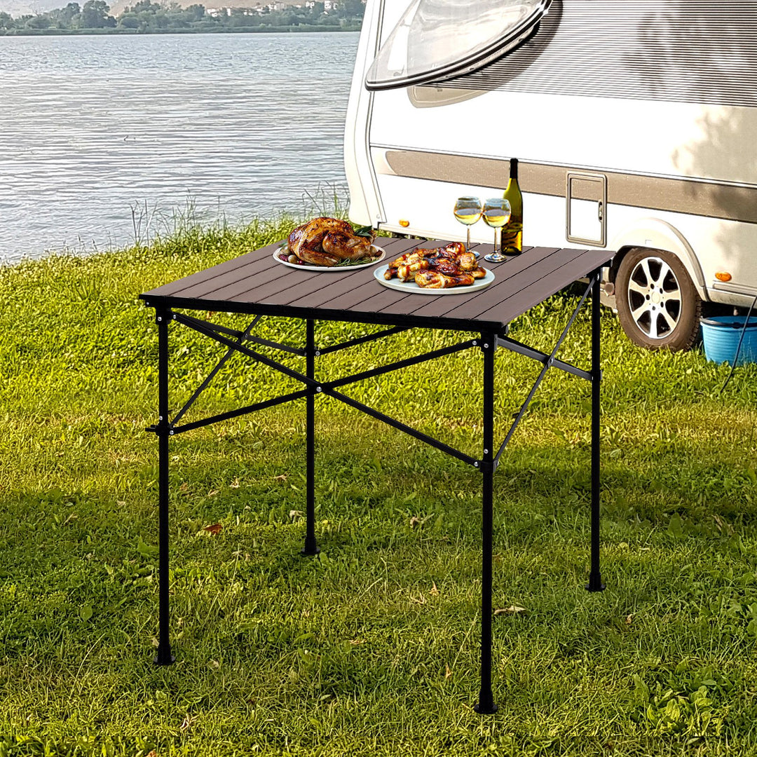 Aluminium Folding Picnic Table w/ Carrier Bag