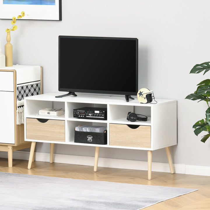 HOMCOM TV Cabinet Stand Unit for TVs up to 42&