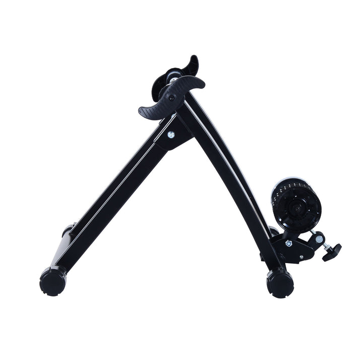 Foldable Indoor Bicycle Bike Turbo Trainer-Black