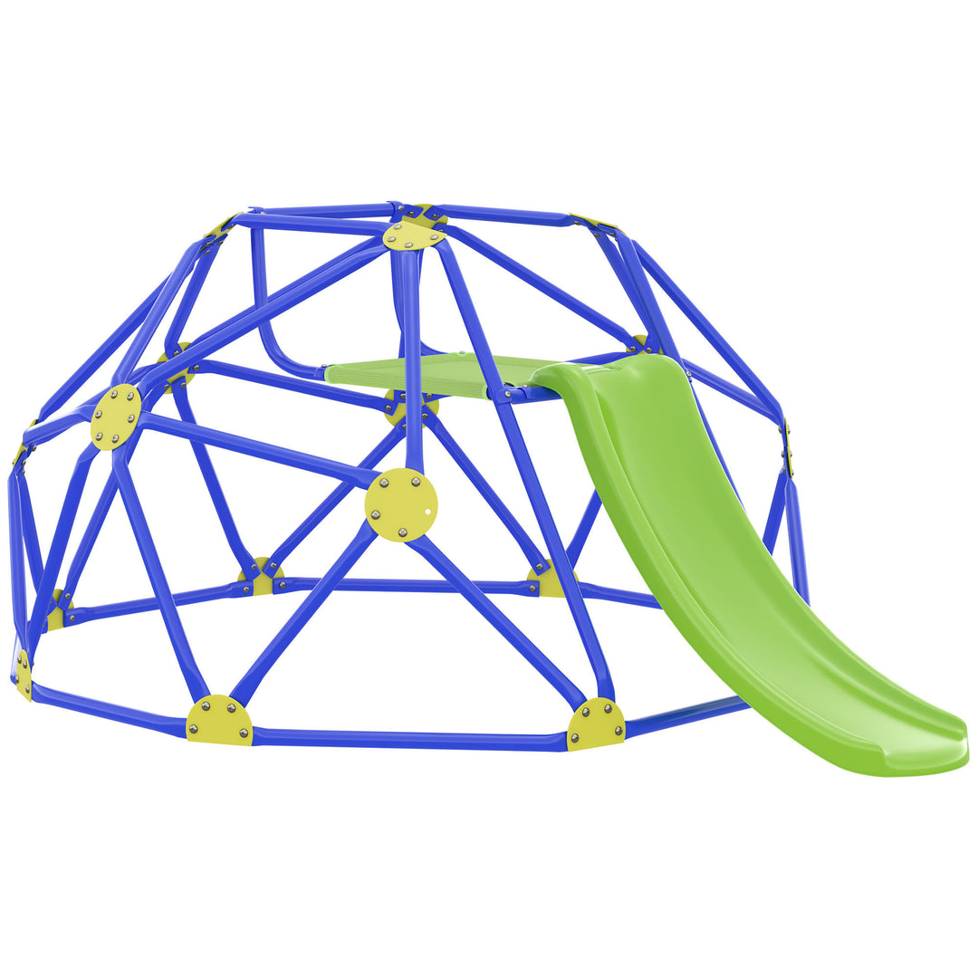 Kids Climbing Frame and Slide w/ Platform, for Ages 3-10 Years