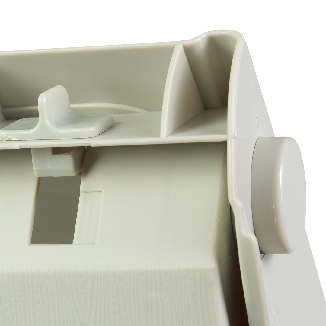3-steps Dog Stairs, Plastic Cat Ladder Lightweight, Pet Access Steps, for Bed, Sofa, Non-slip Stickers, White