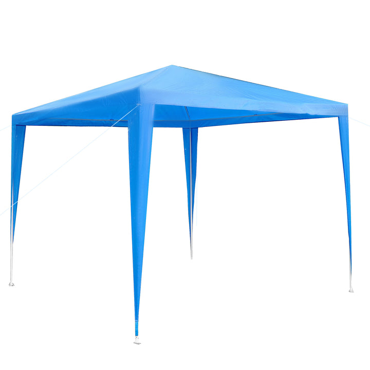 2.7m x 2.7m Garden Gazebo Marquee Party Tent Wedding Canopy Outdoor(Blue)