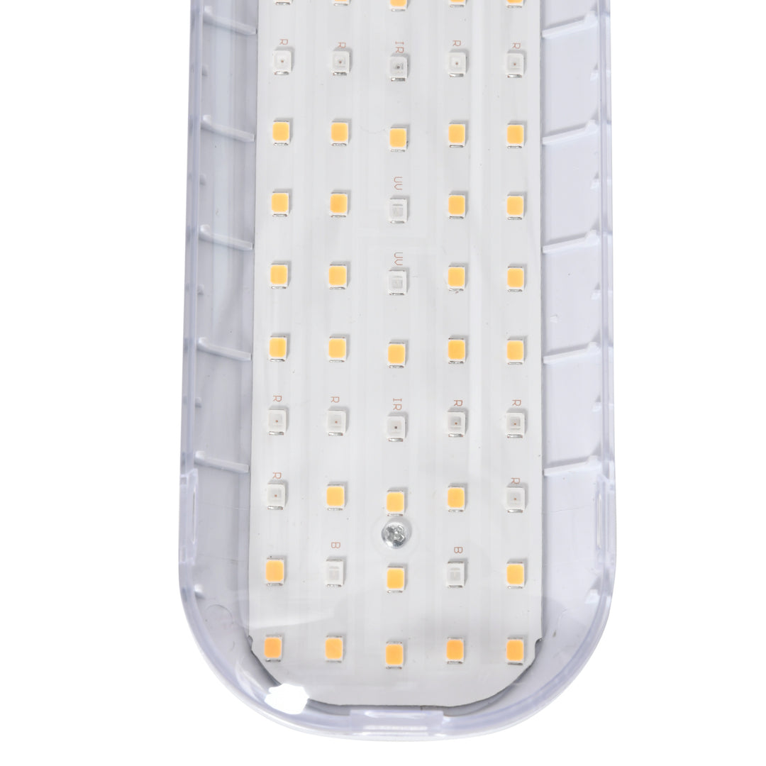 LED Grow Light, Full Spectrum Foldable 20W Plant Grow Lamp with E27 Base and 240Pcs LEDs for Indoor Plants Seedling, Growing, Blooming