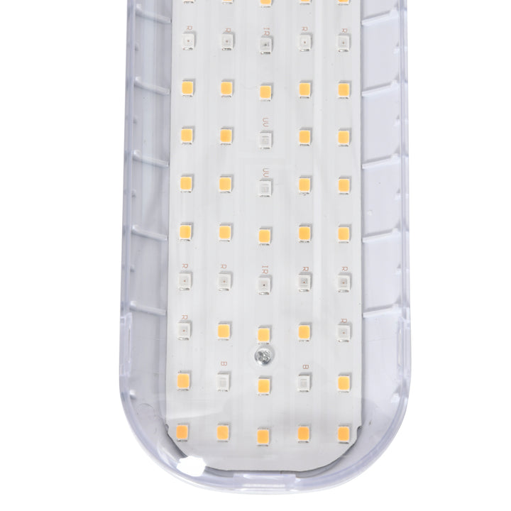 LED Grow Light, Full Spectrum Foldable 20W Plant Grow Lamp with E27 Base and 240Pcs LEDs for Indoor Plants Seedling, Growing, Blooming